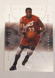 Patrick Ewing Seattle Supersonics 2000-01 Upper Deck SP Authentic NBA Card №78 - Bild 1 von 2