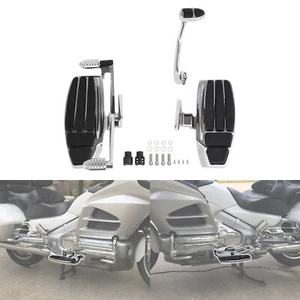 Foot Board Floorboard Kit Fit For Honda Goldwing GL1800 2001-2017 Valkyrie 14-15 - Picture 1 of 16