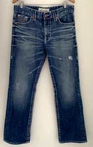 Big Star Pioneer Boot Cut Jeans Mens 32R Blue Denim Sz 32 Reg Made for Buckle - Picture 1 of 11