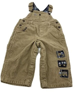 Koala Kids Corduroy Overall Trucks Toddler Size 12 M - Image 1 of 4