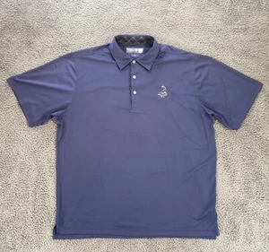 Donald Ross Polo Shirt Men's XL Tartan Golf Pinehurst Stretch Short Sleeve - Picture 1 of 18