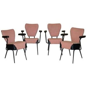 SELTENE ORIGINAL FILMREQUISITE 1950ER AMERIKANISCHER SALON FRISEUR DINETTE SESSEL - Bild 1 von 12