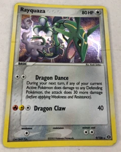 Rayquaza 9/106 Pokemon Karten EX Smaragd Emerald Vintage kein Base Set Holo 2005 - Bild 1 von 2