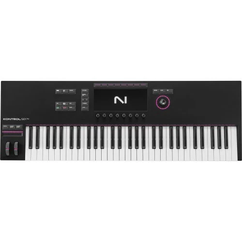Native Instruments KOMPLETE KONTROL S61 mk3 61 Tasten Keyboard-Controller - Schwarz (SYN0008775-000)