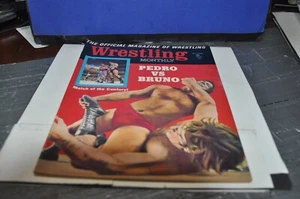 wrestling monthly magazine January 1973 pedro vs bruno match of century awa wwf - Bild 1 von 12