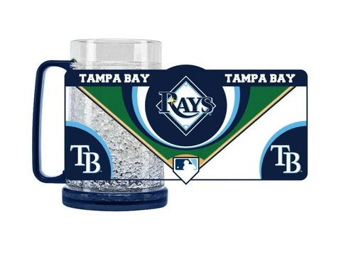 🆕️✨️ TAMPA BAY RAYS Baseball MLB Mug Crystal Freezer Style Cover