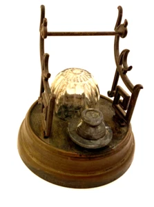 Antique Thomas Hudson "Barometric" Inkwell and Pen Stand - Picture 1 of 6