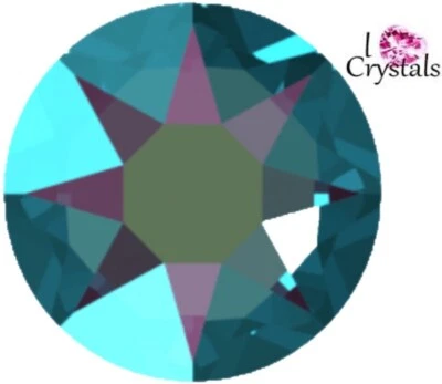 AQUAMARINE AB AQUA 20ss 5mm IHC austríaco 2088 cristal flatback strass 144 peças - Imagem 1 de 4