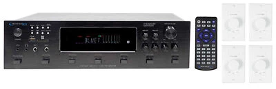 Technical Pro H12X500UBT 6-Zone Home Theater Bluetooth Receiver+4) Wall Controls - Image 1 of 4