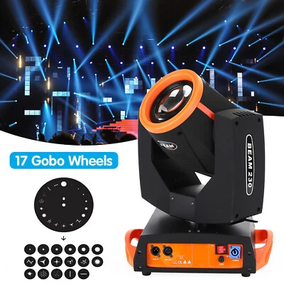 230W 7R Beam Zoom Sharpy 8 Prism DMX Stage Lighting Moving Head Light Disco L3 - Image 1 of 4