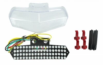 Ajuste 2007-2008-2009 Ducati Multistrada 1100/1100S; luz trasera LED freno luz trasera Foto 1 de 4