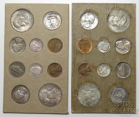Original 1957 U.S. Mint Set in Original Government Packaging 26796 Cover