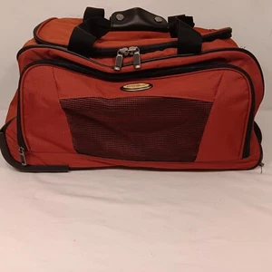 Eddie Bauer Rolling Travel Duffel Bag 20x12x10 - Picture 1 of 15