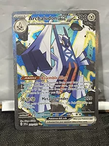Archaludon ex 241/191 Sv08 Scintille Urgenti Illustrazione Speciale Rara Full Art NM - Foto 1 di 10