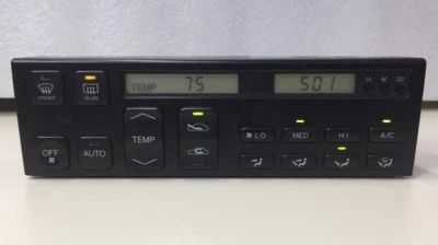 1993 1994 Lexus LS400 Rebuilt Climate Control / HVAC - Image 1 of 2
