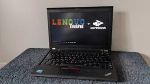 Lenovo Thinkpad x230 COREBOOT IPS BACKLIT KB i5-3320M 8gb ram 240 ssd laptop - Picture 1 of 9
