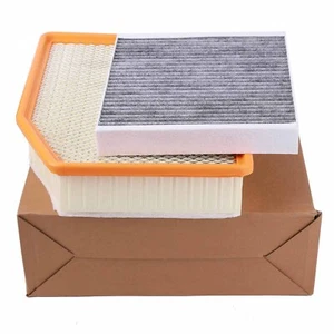 2pcs Cabin & Engine Air Filter For Chevrolet Chevy GMC Cadillac Silverado 1500 - Picture 1 of 11