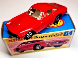 Matchbox Ferrari Berlinetta SF Nr 75A in Rot VNMint + Mint Box DER BELIEBTESTE - Bild 1 von 15