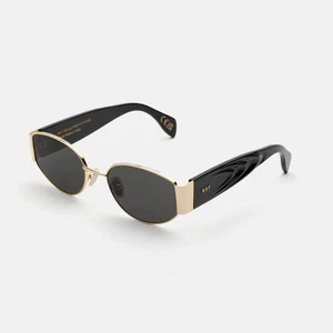 Lunettes de soleil  RSF Retrosuperfuture X 54 18 140 G3L Black Gold Grey Lens Ne - Picture 1 of 3