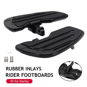 Pedali maschili per pedane Harley Sportster XL883 XL1200 Male Mount Foot Boards - Picture 1 of 12