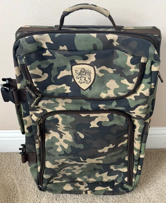 Maleta de Mano Turbulence Lados Suaves Verde Camuflada 2 Ruedas 22" Foto 1 de 4