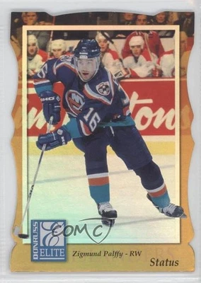 1997-98 Donruss Elite Promo Gold Die-Cut Status Ziggy Palffy #34 - Image 1 of 2