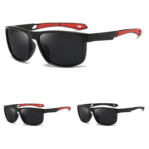 Sports Man Women Fashion Polarised Square Vintage Retro Polarized Sunglasses - Bild 1 von 15