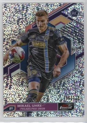 2023 Topps Finest MLS Speckle Refractor /175 Mikael Uhre #90 Rookie RC - Image 1 of 2