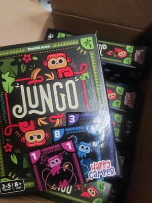 * Happy Camper - Jungo Game | Simple Card Game of Not-so-Simple Choices NEW * - Image 1 of 2
