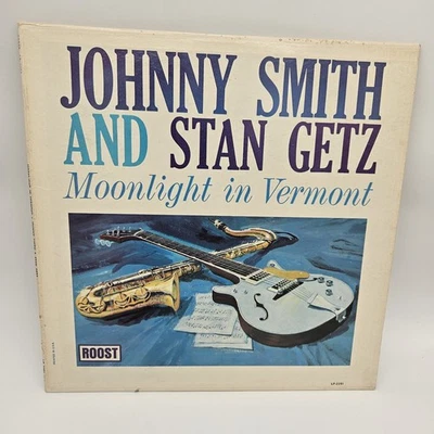Johnny Smith Stan Getz Moonlight In Vermont Royal Roost LP 2251 1963 RE NM / VG+ - Image 1 of 4
