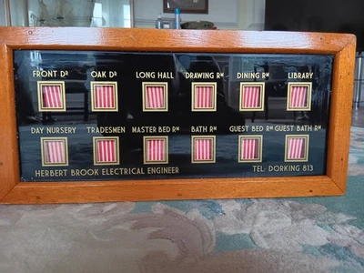 caja indicadora campana mayordomos y sirvientes  Foto 1 de 4