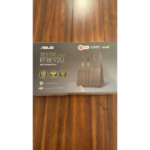 ASUS RT-BE92U BE9700 WiFi 7 Tri-Band Extendable Router - Newest Generation - Afbeelding 1 van 13