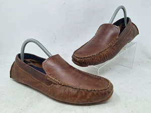 Cole Haan Herren Signatur Braun Leder Fahrschuh Slipper Mokassin Größe 8,5 M - Bild 1 von 9