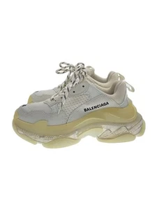 Balenciaga Women’s Triple S Sneakers White 24cm Clear Sole Used - Picture 1 of 6