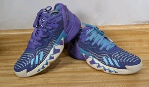 Adidas D.O.N. Issue 4 Purple Rush Utah Jazz HR0710 Size 8.5 Donovan Mitchell - Picture 1 of 22