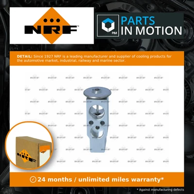 Air Con Expansion Valve fits JAGUAR XJ X351 3.0 2011 on AC Conditioning NRF New - Image 1 of 4