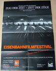 EISENBAHN FILM FESTIVAL original A1 Werbung Plakat 1985