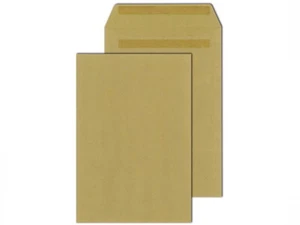 200 Versandtaschen Briefumschläge Umschläge B4 Braun 110g 250 X 353 mm selbstkl. - Bild 1 von 1