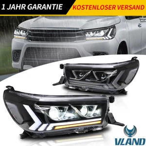 Vland LED Headlights for Toyota Hilux Vigo Revo 2015 2016 2017 2018 2019 2020 - Picture 1 of 13