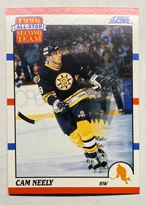 Cam Neely Bruins 1990-91 Score All Star Second Team #323 - Picture 1 of 2