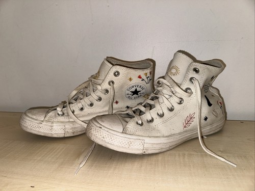 Converse Chuck Taylor All Star Hi 'It's Ok To Wander' taglia 7uk indossate pochissimo