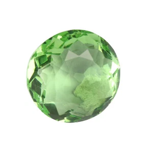 Hydrothermal Light Green 90 Carat Lab Created Amethyst Round Cut for Pendants - Picture 1 of 6