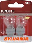 SYLVANIA 4114 Long Life Miniature Bulbs Pair Daytime Running Light Back Up Light