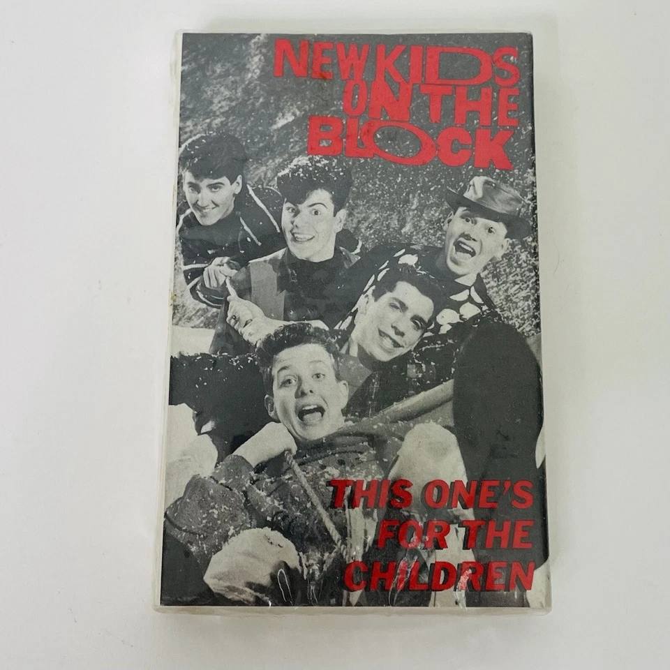 New Kids On The Block This One's For The Children (Cassette Single, 1989) Sealed - Image 1 of 4