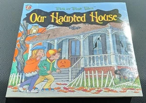 Vintage 1996 Halloween Buch Trick or Treat Geschichten, Unser Spukhaus Bud Simpson - Bild 1 von 10