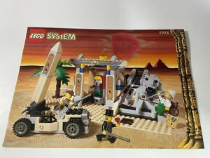 LEGO® Bauanleitung Ägypten 5958 Mummy´s Tomb Ausgrabung Instruction NEU 109 - Bild 1 von 1