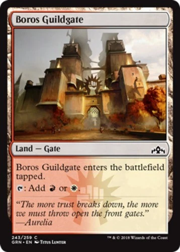 4 Boros Guildgate (243) ~ Near Mint Guilds of Ravnica 4x x4 Playset UltimateMTG  - Image 1 of 1