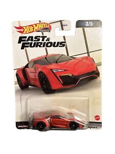 Mattel Hot Wheels - Fast & Furious - W MOTORS LYKAN HYPERSPORT (Furious 7)