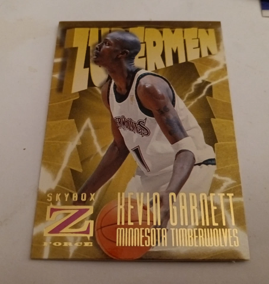 KEVIN GARNETT 1996-97 Skybox Z-Force Zuperman #173 Minnesota Timberwolves MINT  - Image 1 of 1