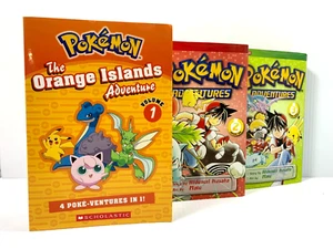 Pokemon Adventures Manga Books Bundle Vol 1 2 3 By Hidenori Kusaka Viz Media VGC - Picture 1 of 7
